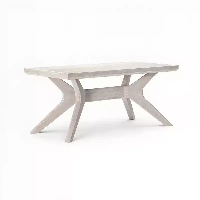 Tavolino da caffè rettangolare con gambe incrociate (40in x 20in / 1020mm x 510mm)