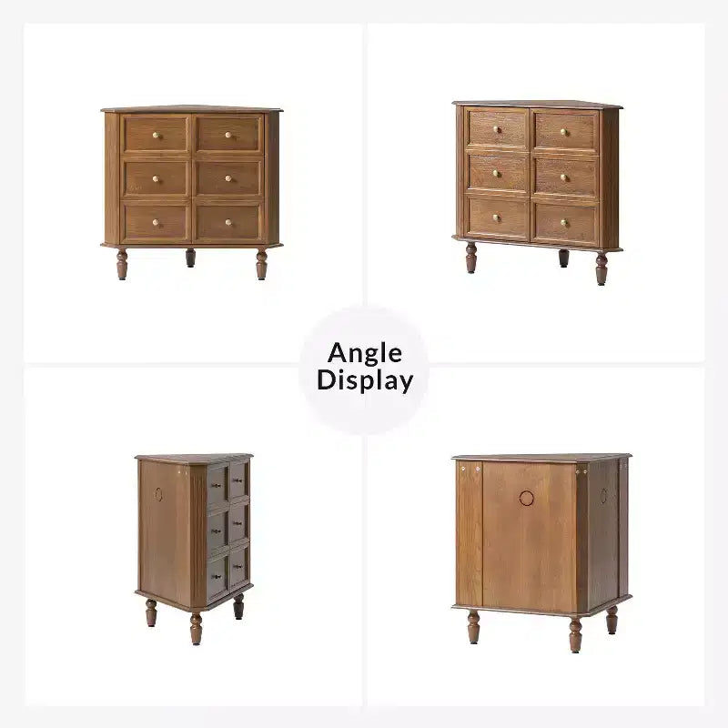 Mobile angolare a 2 ante Roland 30 H con gambe a fuso|ARTFUL LIVING DESIGNS