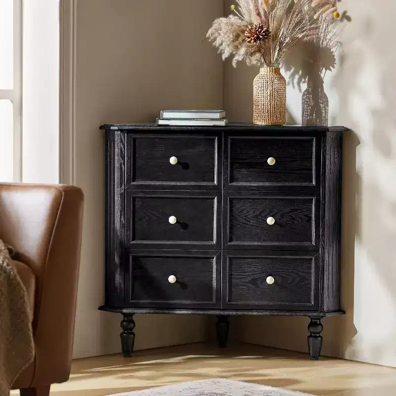 Mobile angolare a 2 ante Roland 30 H con gambe a fuso|ARTFUL LIVING DESIGNS