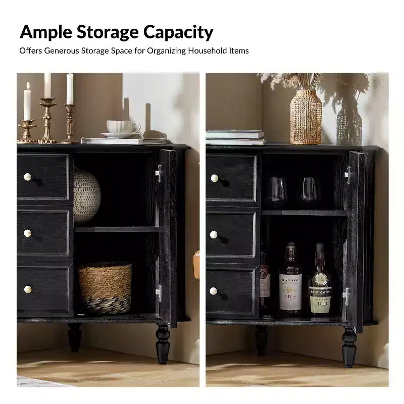 Mobile angolare a 2 ante Roland 30 H con gambe a fuso|ARTFUL LIVING DESIGNS