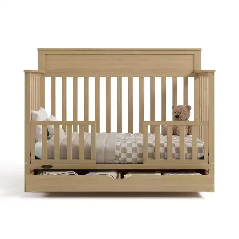 Culla trasformabile Shiloh con cassetto